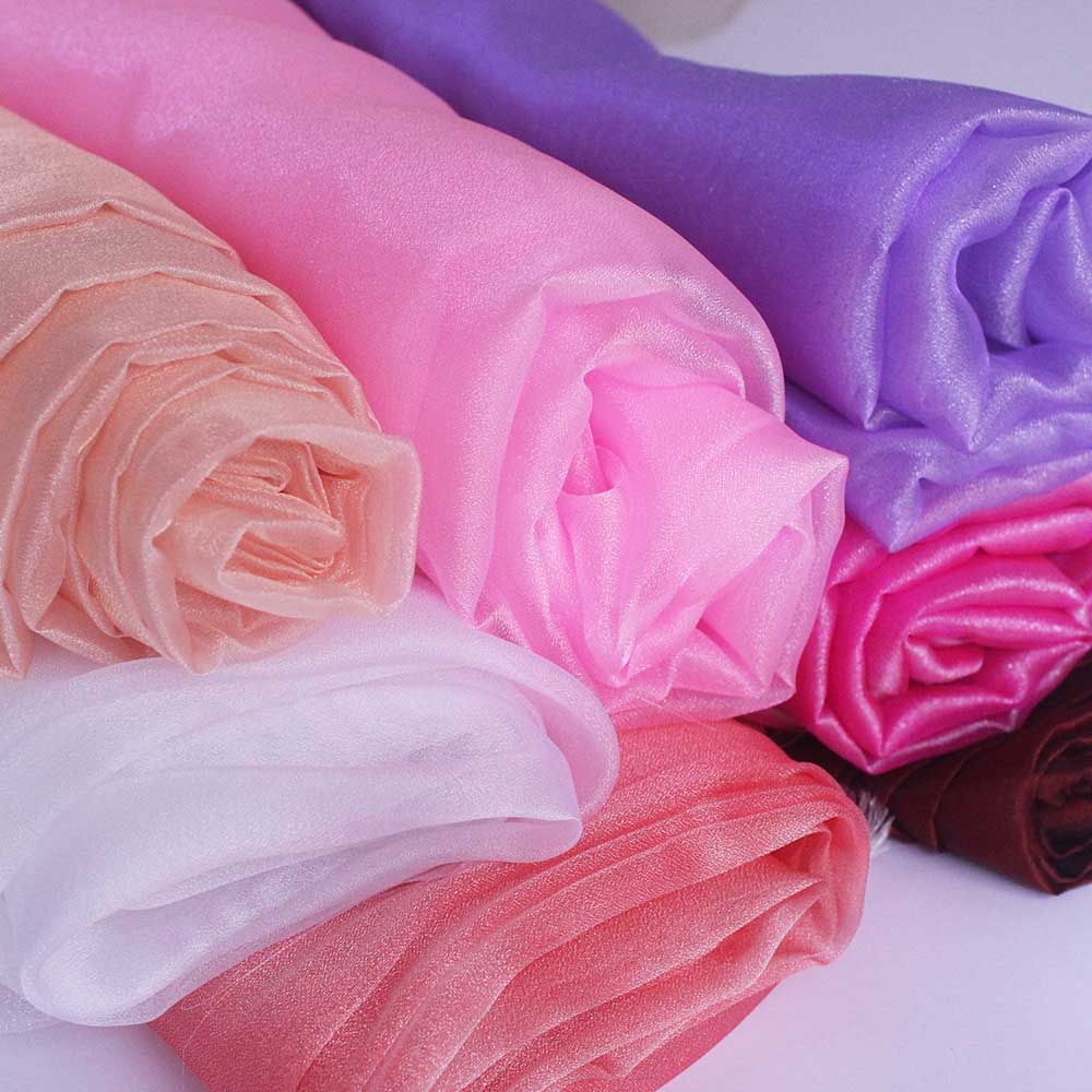 Shiny Organza Fabric Wedding P - Crystal Mesh Fabric recension och pris