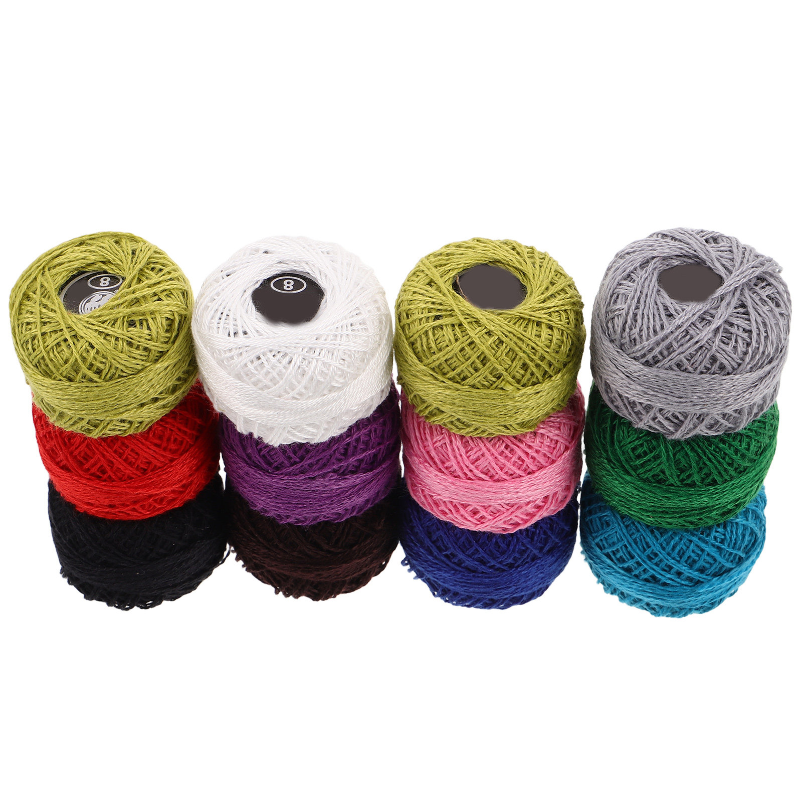 12Pcs Cotton Embroidery Thread - Embroidery Craft recension och pris