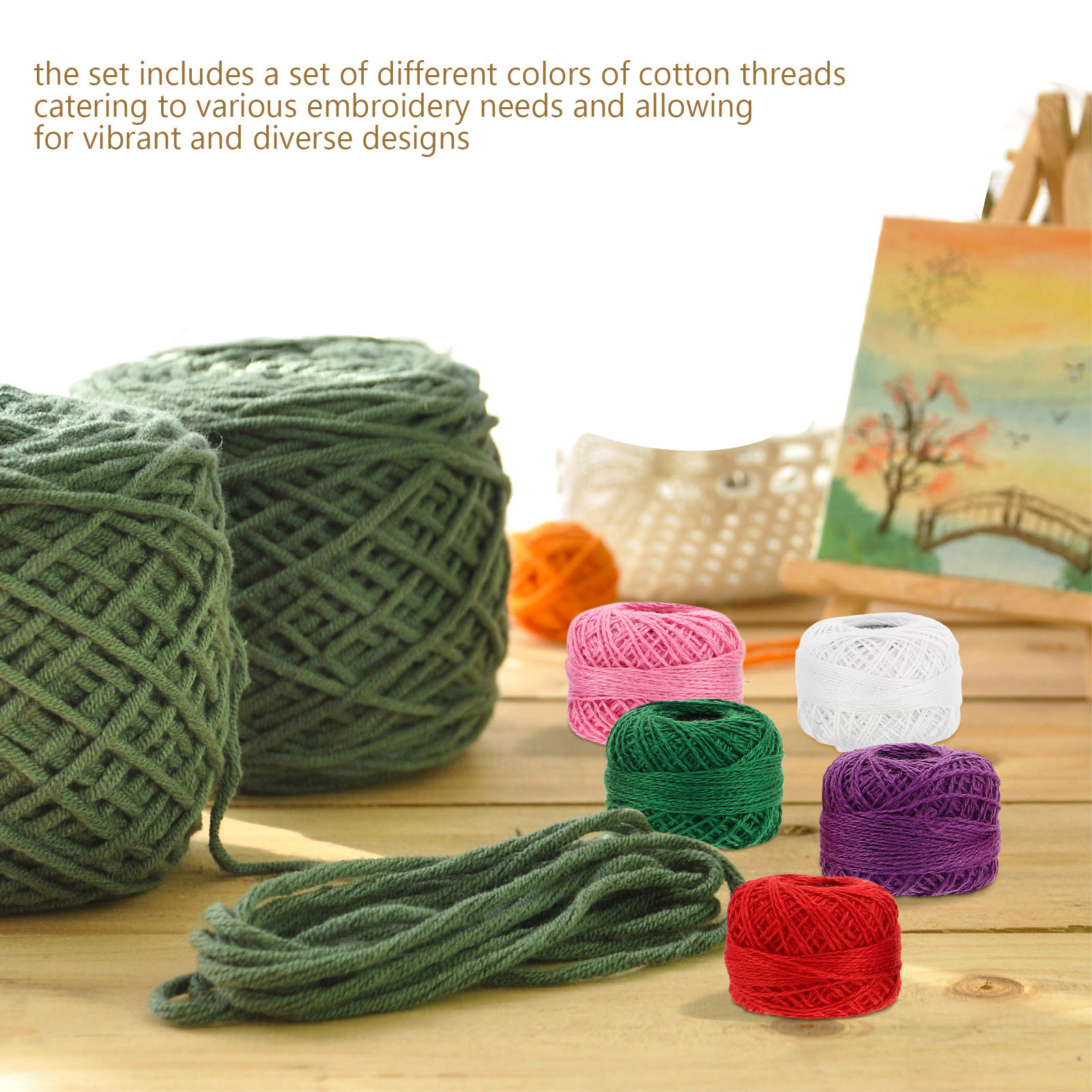 12Pcs Cotton Embroidery Thread - Embroidery Craft recension och pris