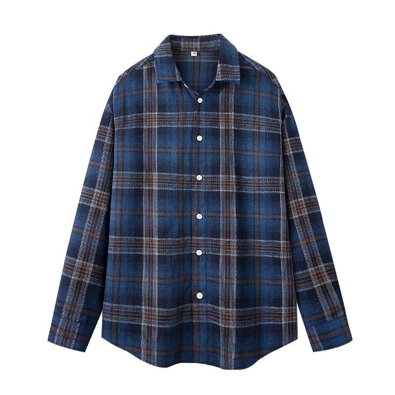 Unisex Plaid Button Down Shirt - Embellish Knit recension och pris